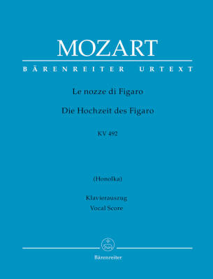 The Marriage of Figaro K. 492 - Mozart - Vocal Score, Urtext Edition