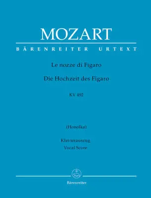 Baerenreiter Verlag - The Marriage of Figaro K. 492 - Mozart - Vocal Score, Urtext Edition