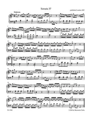 Six Easy Sonatas for Piano - Kozeluch - Performance Score, Anthology, Urtext Edition - Piano