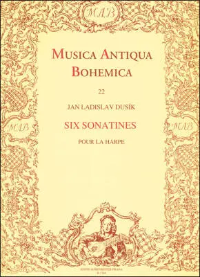 Baerenreiter Verlag - Six Sonatines pour la Harpe - Dusik - Performance Score - Harp