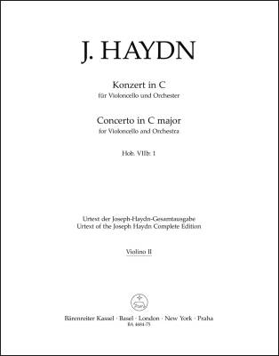 Concerto for Violoncello and Orchestra in C Major Hob.viib:1 - Haydn - Part, Urtext Edition