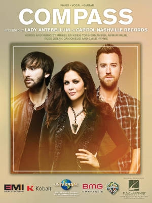 Compass - Lady Antebellum - Piano/Vocal/Guitar - Sheet Music