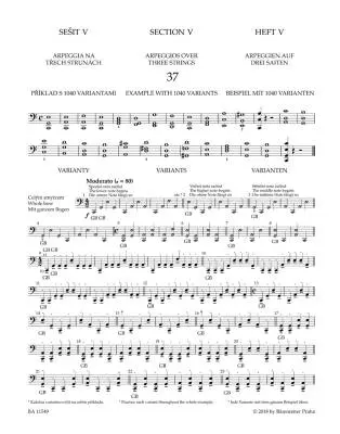 School of Bowing Technique for Violoncello Op. 2 - Sevcik - Performance Score - Violoncello