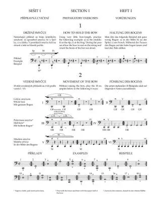 School of Bowing Technique for Violoncello Op. 2 - Sevcik - Performance Score - Violoncello