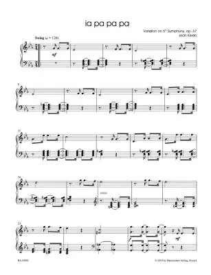 Beethoven Goes Jazz for Piano - Kleeb - Performance Score, Anthology