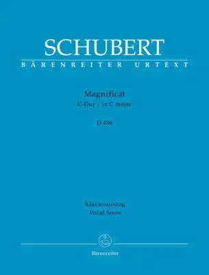 Baerenreiter Verlag - Magnificat in C Major D 486 - Schubert - Vocal Score, Urtext Edition - Soloists, Mixed Choir, Orchestra