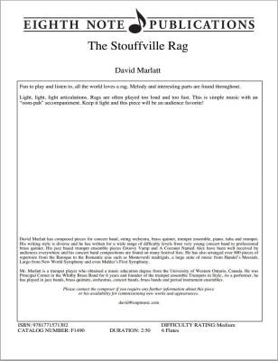 Eighth Note Publications - The Stouffville Rag - Marlatt - Flute Sextet