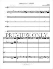 Little Fugue - Bach/Marlatt - Flute Sextet