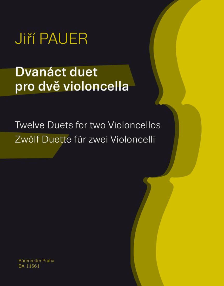 Twelve Duets for Two Violoncellos - Pauer - Performance Score, Anthology