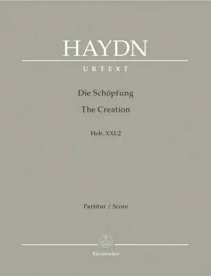 Baerenreiter Verlag - The Creation Hob. XXI:2 - Haydn - Score, Urtext Edition