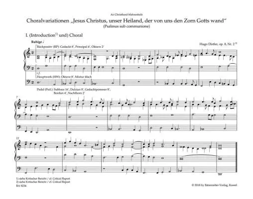 New Edition of the Complete Organ Works Iv - Distler - Performance Score, Urtext Edition, Anthology - Organ
