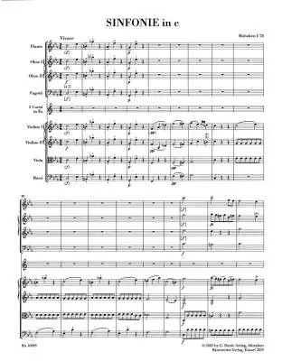 Symphony in C Minor Hob I:78 - Haydn - Score, Urtext Edition - Orchestra