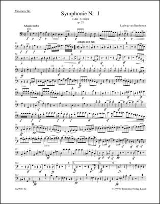 Symphony No. 1 in C Major Op. 21 - Beethoven - Part, Urtext Edition