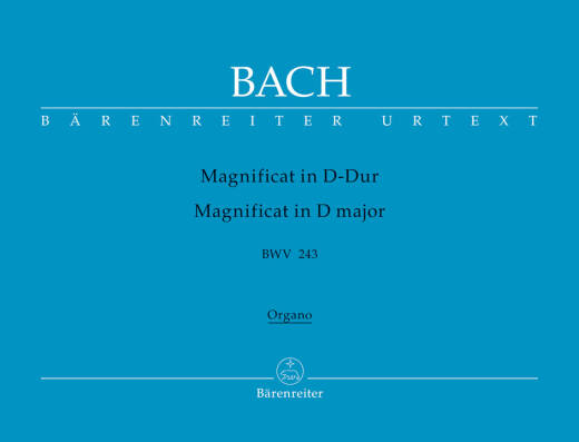 Magnificat in D Major BWV 243 - Bach - Part, Urtext Edition
