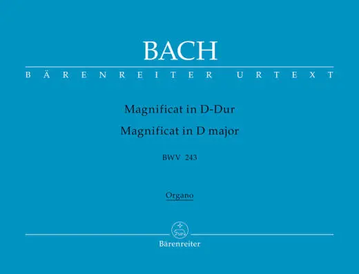 Magnificat in D Major BWV 243 - Bach - Part, Urtext Edition