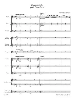 Concerto for Pianoforte and Orchestra No. 2 in E-flat Major - Rosler - Score, Urtext Edition - Piano, Orchestra
