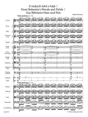 From Bohemia\'s Woods and Fields - Smetana - Score, Urtext Edition