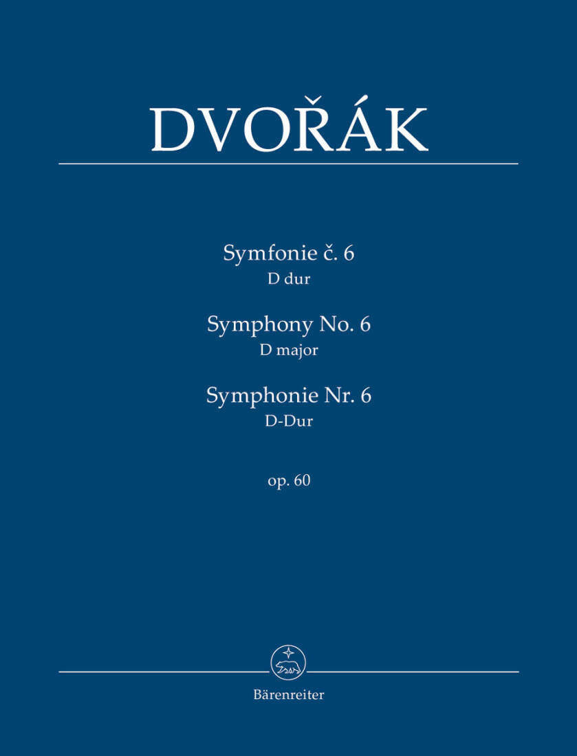 Symphonie No. 6 D-dur Op. 60 - Dvorak - Study Score - Orchestra