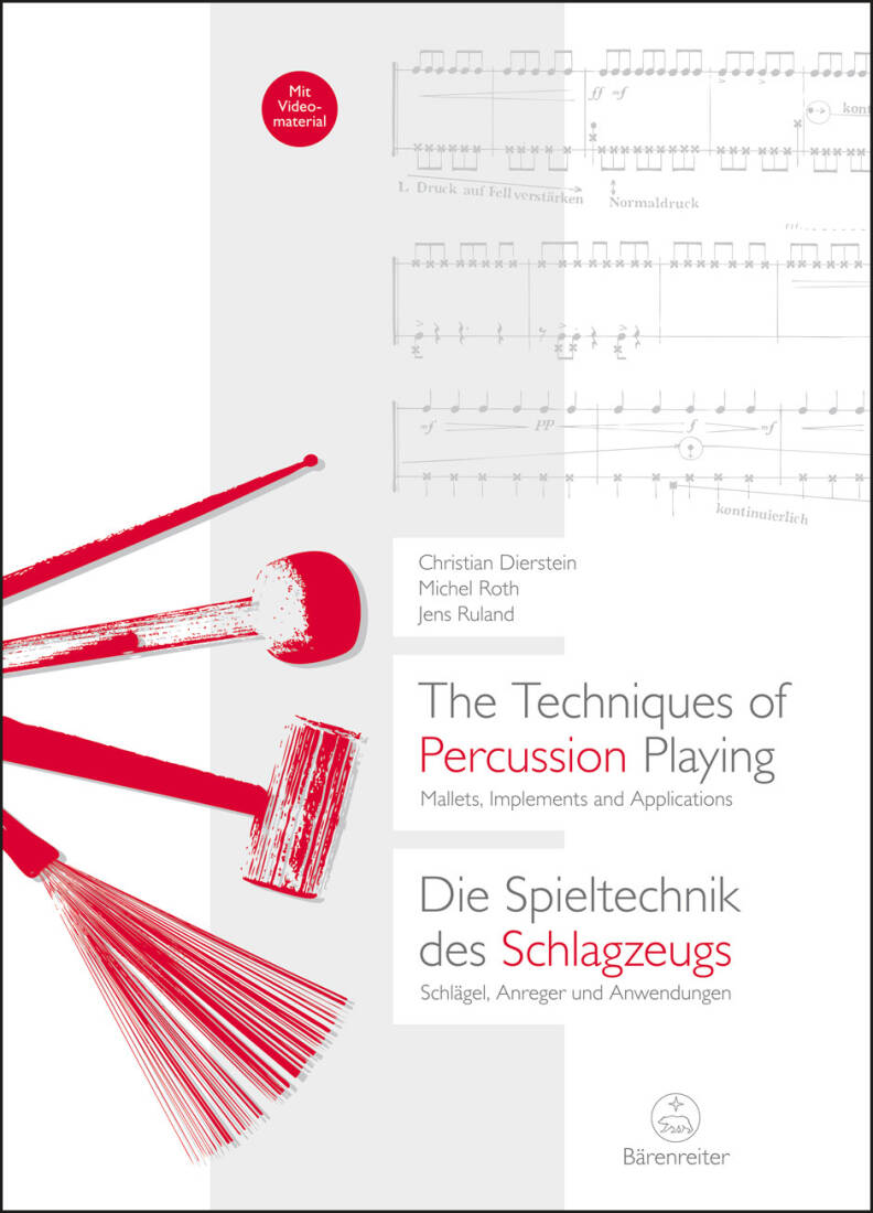 The Techniques of Percussion Playing - Roth/ Ruland/ Dierstein - Book
