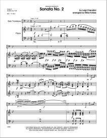 Sonata No. 2 - Cherubini/Forbes - Solo Trombone/Piano