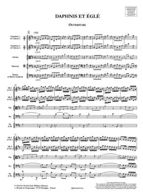 Spectacles de Fontainebleau (1753) - Rameau - Score, Anthology, Urtext Edition