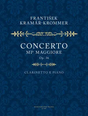 Konzert fur Klarinette und Orchester Es-dur Op. 36 - Krommer - Piano Reduction, Part (1)