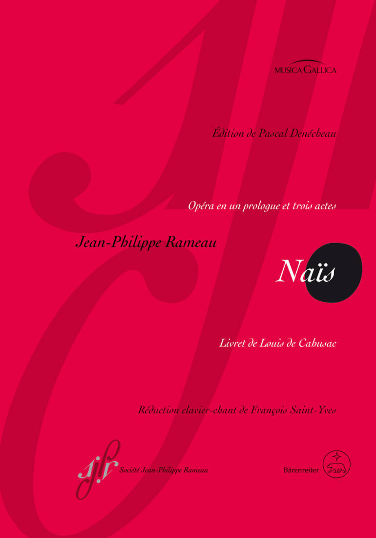 Nais Rct 49 - Rameau - Vocal Score, Urtext Edition - Soloists, Choir, Orchestra