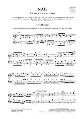 Nais Rct 49 - Rameau - Vocal Score, Urtext Edition - Soloists, Choir, Orchestra