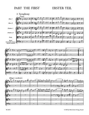 Messiah HWV 56 - Handel - Score, Urtext Edition - Soloists, Mixed Choir, Orchestra