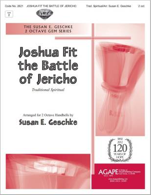 Hope Publishing Co - Joshua Fit The Battle of Jericho - Geschke - Cloches  main de 2 octaves