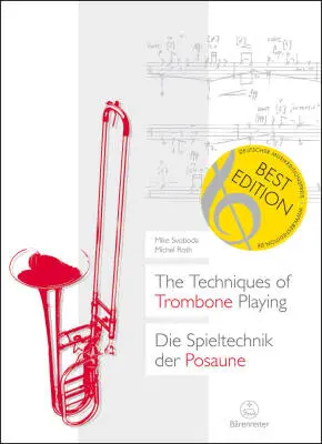 Baerenreiter Verlag - The Techniques of Trombone Playing - Svoboda/ Roth - Book