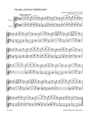 Romantic Hits for Two Flutes - Performance Score, Anthology - Flute