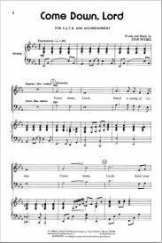 Come Down Lord - Pethel - SATB