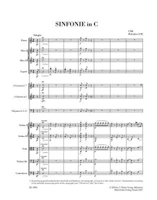Symphony in C Major Hob. I:90 - Haydn - Score, Urtext Edition - Orchestra