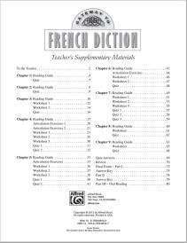 Gateway To French Diction (Teachers Supplement) - Paton - Book/Data CD