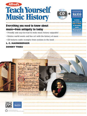 Teach Yourself Music History - Harnsberger/Trieu - Book/CD