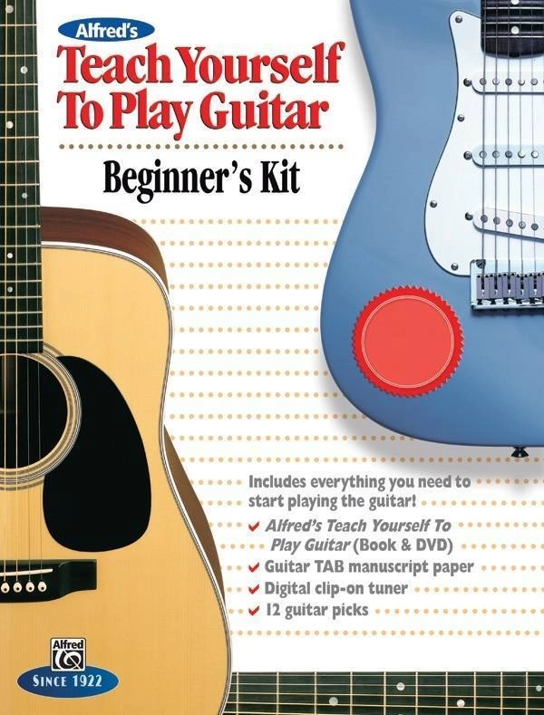 Teach Yourself to Play Guitar: Beginner\'s Kit - Manus - Manuscript /Tuner /Picks /Book /DVD