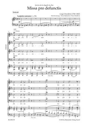 Requiem in C Minor - Cherubini - Vocal Score, Urtext Edition - Mixed Choir, Orchestra