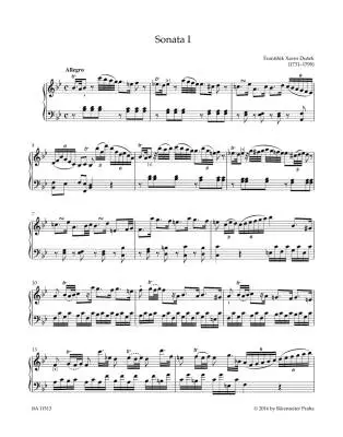 Complete Sonatas for Keyboard - Dusek - Performance Score, Urtext Edition - Piano