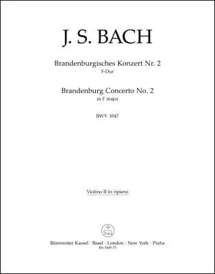 Brandenburg Concerto No. 2 in F Major BWV 1047 - Bach - Part