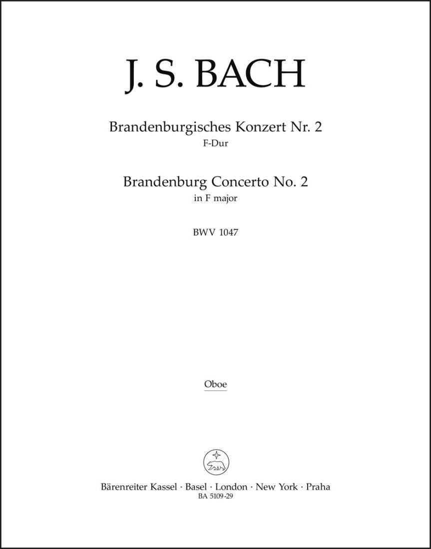 Brandenburg Concerto No. 2 in F Major BWV 1047 - Bach - Part