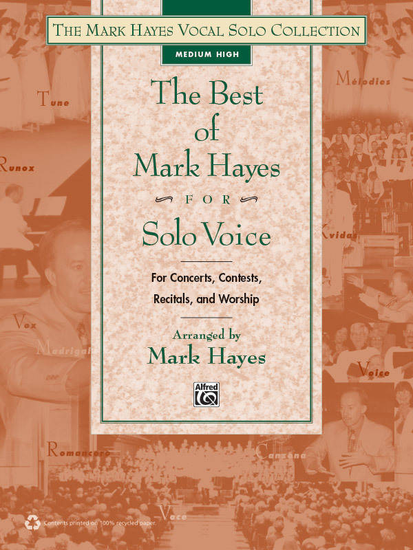 The Best of Mark Hayes for Solo Voice - Hayes - Medium High Voice - Book