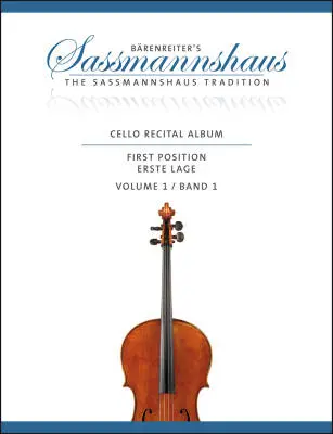 Baerenreiter Verlag - Cello Recital Album - Performance Score, Part - Violoncello, Piano