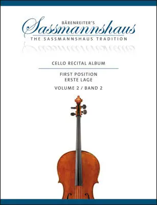 Baerenreiter Verlag - Cello Recital Album - Performance Score, Part - Violoncello, Piano