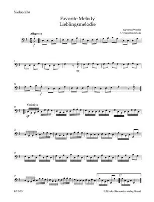 Cello Recital Album - Performance Score, Part - Violoncello, Piano