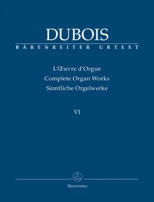 Baerenreiter Verlag - Posthumous Works. 42 Pieces for Organ without Pedal (1925) - Dubois - Performance Score, Anthology, Urtext Edition - Organ