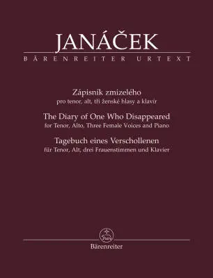 Baerenreiter Verlag - The Diary of One Who Disappeared - Janacek - Vocal Score