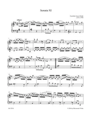 Complete Sonatas for Keyboard - Dusek - Performance Score, Urtext Edition - Piano
