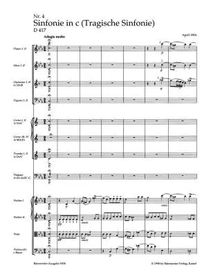 Symphonies No. 4-6 - Schubert - Complete Edition, Score, Urtext Edition, Anthology - Orchestra