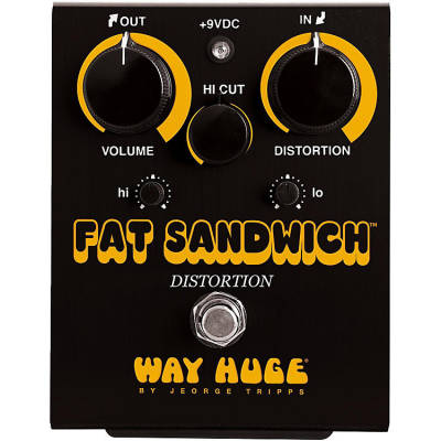 Way Huge Electronics - Fat Sandwich Distortion - Black